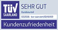 TÜV Saarland: Kundenurteil Sehr gut